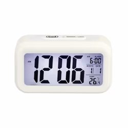 Trevi SLD 3068 S Réveil numérique Blanc
