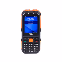 Trevi Forte 70, Barre, 6,1 cm (2.4"), 240 x 320 pixels, Bluetooth, 2500 mAh, Noir, Orange