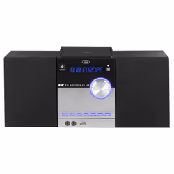 Trevi 0H10D800 ensemble audio pour la maison Système mini audio domestique Noir, Argent