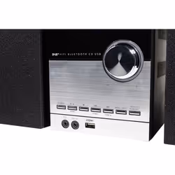 Trevi 0H10D800 ensemble audio pour la maison Système mini audio domestique Noir, Argent - Vue supplémentaire 4