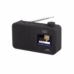 Trevi 0DA79500, Portable, Analogique et numérique, DAB, DAB+, FM, 1-voie, LCD, 6,1 cm (2.4")