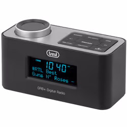 Trevi RC 80D6 DAB, Portable, Analogique et numérique, DAB, DAB+, FM, 1-voie, LED, 3,5 mm