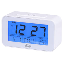 Trevi SLD 3P50 Réveil numérique Blanc