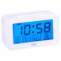 Trevi SLD 3P50 Réveil numérique Blanc