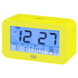 Trevi 0SL3P5005 réveille-matin Réveil numérique Jaune
