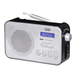 Trevi DAB 7F92 R Portable Numérique Noir, Blanc