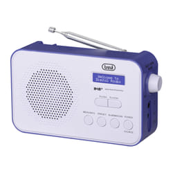 Trevi DAB 7F92 R Portable Numérique Bleu, Blanc