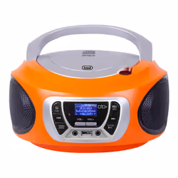Trevi CMP 510 DAB Numérique 3 W DAB, DAB+, FM Orange Lecture de MP3