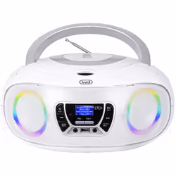 Trevi CMP 583 DAB Numérique 4 W DAB, DAB+, FM Blanc Lecture de MP3