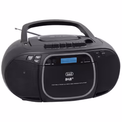Trevi CMP 576 DAB Numérique 3 W DAB, DAB+, FM Noir Lecture de MP3