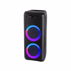 Trevi XF 600 KB, 2-voies, 80 W, Avec fil &amp;sans fil, Noir, Rotatif, LED