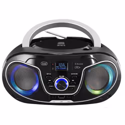 Trevi CMP 588 DAB, Analogique, DAB, DAB+, FM, 87,5 - 10 MHz, 174 - 240 MHz, Lecteur, CD, CD-RW