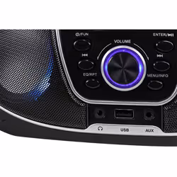 Trevi CMP 588 DAB Analogique DAB, DAB+, FM Noir Lecture de MP3 - Vue supplémentaire 4