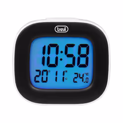 Trevi SLD 3875 Réveil numérique Noir, Blanc