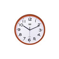 Trevi OM 3302 S Horloge murale à quartz Cercle Rouge, Blanc