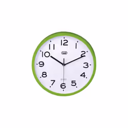 Trevi OM 3302 S, Horloge murale à quartz, Cercle, Vert, Blanc, 40 mm, 30 cm, 310 mm