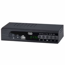 Trevi SAT 3387 S2, Satellite, Full HD, DVB-S, DVB-S2, 576i, 576p, 720p, 1080i, 1080p, 4:3, 16:9, MPEG4
