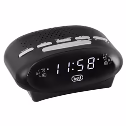 Trevi RC 821 D Réveil numérique Noir
