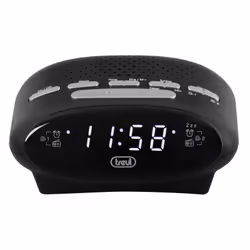 Trevi RC 821 D Réveil numérique Noir