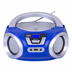 Trevi CMP 544 BT Numérique 4 W FM Bleu Lecture de MP3