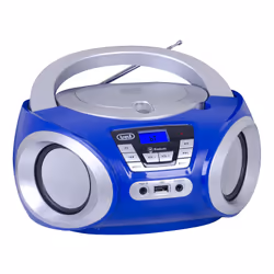 Trevi CMP 544 BT Numérique 4 W FM Bleu Lecture de MP3