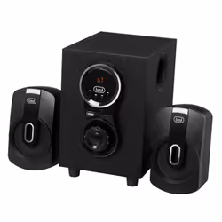 Trevi AVX 615 BT, 2.1 canaux, 30 W, Universel, Noir, Rotatif, Intégré