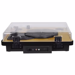Trevi TT 1022 BT Tourne-disque à entraînement direct Noir, Bois - Vue supplémentaire 4