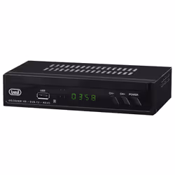 Trevi HE 3378 T2, Terrestre, HD, DVB-T2, 576i, 576p, 720p, 1080i, 1080p, 4:3, 16:9, 10 bit