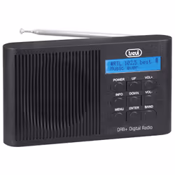 Trevi DAB 7F91 R Portable Numérique Noir