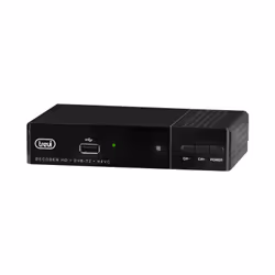 Trevi HE 3377 T2, Terrestre, Full HD, DVB-T2, 576i, 576p, 720p, 1080i, 1080p, 4:3, 16:9, 10 bit
