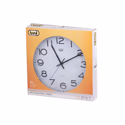 Trevi OM 3318 S Horloge à quartz Rond Argent