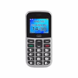 Trevi Max 20, Barre, SIM unique, 4,5 cm (1.77"), 160 x 128 pixels, 600 mAh, Argent