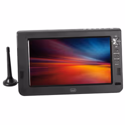Trevi LTV 2010 S2 Télévision portable Noir 10.1" LCD 1024 x 600 pixels