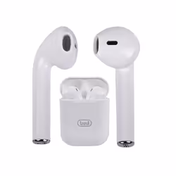 Trevi 0122201, Sans fil, Appels/Musique, 48 g, Casque, Blanc