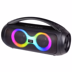 Trevi XR 8A70, Sans fil, USB Type-C, Enceinte portable mono, Noir, Rectangle, Multicolore
