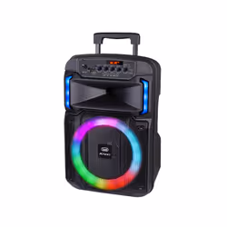 Trevi XF 370 KB, 25 W, Sans fil, USB Type-A, USB Type-C, Orateur du parti, Noir, Rotatif