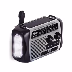 Trevi RA 7F30 BT, Portable, Analogique, AM, FM, SW, Noir, Gris, Monochromatique, Rotatif