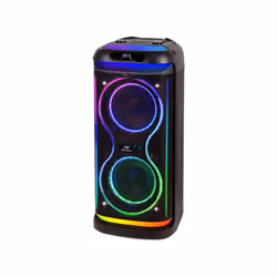 Trevi XF 650 KB, 100 W, Avec fil &sans fil, USB Type-A, USB Type-C, Orateur du parti, Noir, Rotatif