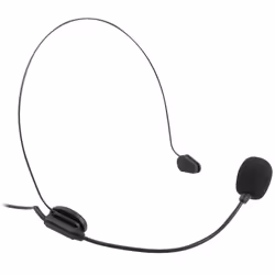Trevi EM 408 UHF Noir Microphone à clipser