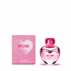Moschino Pink Bouquet, Femmes, 30 ml, Flacon non réutilisable, Bergamote, Ananas, Framboise, Jasmin, Muguet, Pivoine, Violet, ...