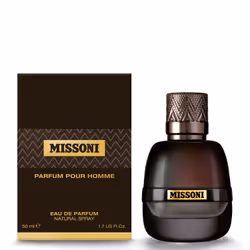 Missoni Pour Homme, Hommes, 50 ml, Flacon non réutilisable, Pamplemousse, Lavande, Citron, Pomme, Gingembre, Jasmin, Bouleau, ...
