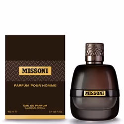 Missoni Pour Homme, Hommes, 100 ml, Flacon non réutilisable, Pamplemousse, Lavande, Citron, Pomme, Gingembre, Jasmin, Bouleau ...