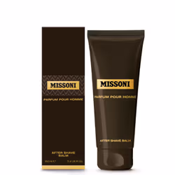 Missoni Pour Homme, Baume après rasage, Tous types de peau, 100 ml, Nourrissant, Rafraîchissant, Adoucissant, Tube, Bois
