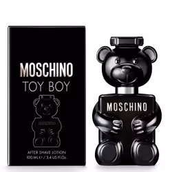 Moschino Toy Boy, Lotion après-rasage, Universel, 100 ml, Bouteille, ALCOHOL DENAT. (SD ALCOHOL 39C), AQUA (WATER), PARFUM (F ...