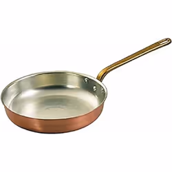 Poêle - BLINKY - Cuivre étamé - Diamètre 28 cm - Rebord 5 cm