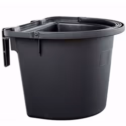 Alimentateur mobile en plastique antichoc avec supports et poignée en plastique ABS dur et résistant Mangeoire de compétition ...