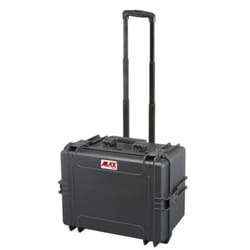Plastica Panaro MAX505H280STR étui pour équipements Valise sur roulette Noir