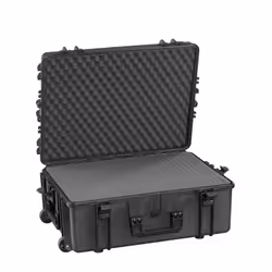 Plastica Panaro MAX620H250STR étui pour équipements Valise sur roulette Noir