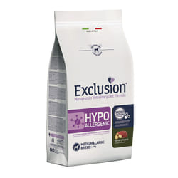 Exclusion 8011259002563 Alimentation sèche pour chiens 2 kg Adulte Cheval, Pomme de terre