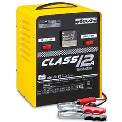 Deca CLASS 12A Chargeur de batterie pour véhicules Noir, Jaune